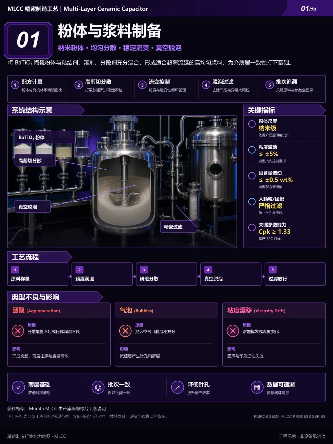粉体与浆料制备